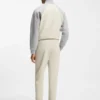 Trainingshose mit Paspeldetails aus Baumwollmischung Trainingshose mit Paspeldetails aus Baumwollmischung