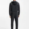 Trainingshose mit Paspeldetails aus Baumwollmischung Trainingshose mit Paspeldetails aus Baumwollmischung