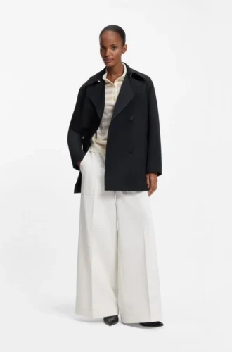 Trenchcoat mit Gürtel aus Baumwolle