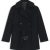 Trenchcoat mit Gürtel aus Baumwolle