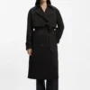 Trenchcoat mit Gürtel aus Stretch-Baumwolle