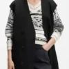 Trenchcoat mit Gürtel aus Stretch-Baumwolle