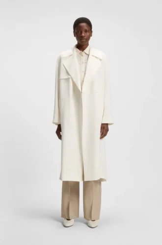 Trenchcoat mit Stoffgürtel
