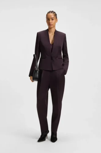 Tuxedo-Blazer in Regular-Fit mit Schalkragen