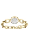 Uhr mit Ringarmband aus goldfarbenem Stahl