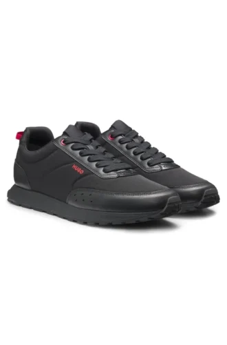 Vom Laufsport inspirierte Sneaker mit Zickzack-Details