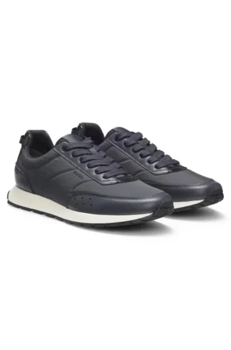 Vom Laufsport inspirierte Sneaker mit Zickzack-Details