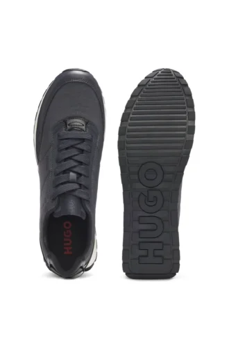 Vom Laufsport inspirierte Sneaker mit Zickzack-Details
