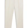 Waschbare, konisch zulaufende Hose aus Stretchstoff