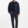 Waschbare Slim-Fit-Hose aus Stretch-Baumwolle