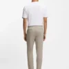 Waschbare Slim-Fit-Hose aus Stretch-Baumwolle