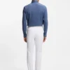 Waschbare Slim-Fit-Hose aus Stretch-Baumwolle