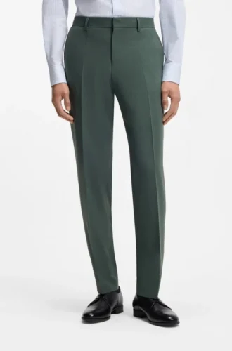 Waschbare Slim-Fit-Hose aus Stretch-Bekleidung