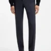 Waschbare Slim-Fit-Hose aus Stretch-Bekleidung