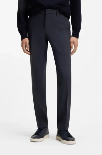 Waschbare Slim-Fit-Hose aus Stretch-Bekleidung