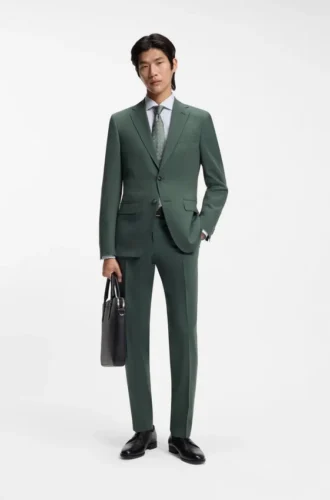 Waschbare Slim-Fit-Hose aus Stretch-Bekleidung