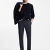 Waschbare Slim-Fit-Hose aus Stretch-Bekleidung