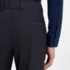 Waschbare Slim-Fit-Hose aus Wollmischung