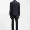 Waschbare Slim-Fit-Jacke aus Stretch-Bekleidung
