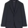 Waschbare Slim-Fit-Jacke aus Stretch-Bekleidung