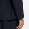 Waschbare Slim-Fit-Jacke aus Wollmischung