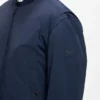 Wasserabweisende Bomberjacke aus Baumwoll-Touch-Material