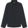 Wasserabweisende Golfjacke aus Super-Stretch-Popeline
