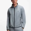 Wasserabweisende Golfjacke aus Super-Stretch-Popeline