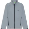 Wasserabweisende Golfjacke aus Super-Stretch-Popeline