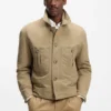 Wasserabweisende Jacke aus peachesem Stoff