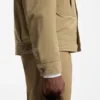 Wasserabweisende Jacke aus peachesem Stoff