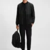 Wasserabweisende Jacke mit Double-B-Monogramm-Muster