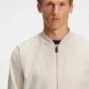 Wasserabweisende Jacke mit Double-B-Monogramm-Muster