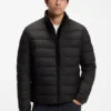 Wasserabweisende Jacke mit Logo-Detail