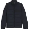 Wasserabweisende Jacke mit Logo-Detail Wasserabweisende Jacke mit Logo-Detail