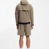 Wasserabweisende Jacke mit Mikro-Waffelstruktur