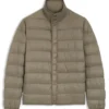 Wasserabweisende Jacke mit wattiertem Innenfutter