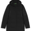 Wasserabweisende Parka-Jacke mit Daunenfüllung