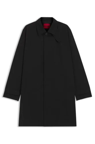 Wasserabweisender Gabardine-Mantel in regulärer Passform