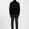 Wasserabweisender Pullover mit Reißverschluss aus einer Baumwollmischung