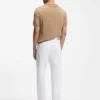 Weiße Jeans aus Slub-Denim Weiße Jeans aus Slub-Denim