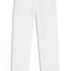 Weiße Jeans aus Slub-Denim Weiße Jeans aus Slub-Denim