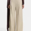 Weit geschnittene Hose aus Baumwolle mit Stretch