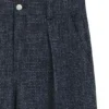 Weithose aus Stretch-Tweed