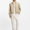 Wendbare Jacke aus aufgerautem Stoff