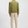 Wendbare Jacke aus aufgerautem Stoff