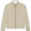 Wendbare Jacke aus aufgerautem Stoff