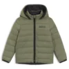 Wendbare Kinderjacke mit Daunenfüllung Wendbare Kinderjacke mit Daunenfüllung