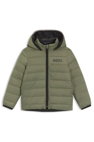 Wendbare Kinderjacke mit Daunenfüllung
