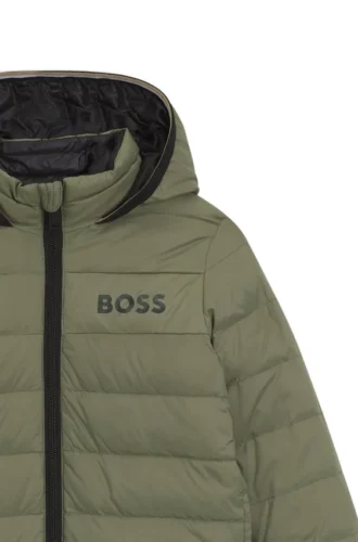 Wendbare Kinderjacke mit Daunenfüllung